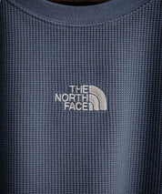 THE NORTH FACE ザ・ノースフェイス M'S SERRA L/S R/TEE ワンポイントロゴ刺繍ワッフル長袖Tシャツ 15889