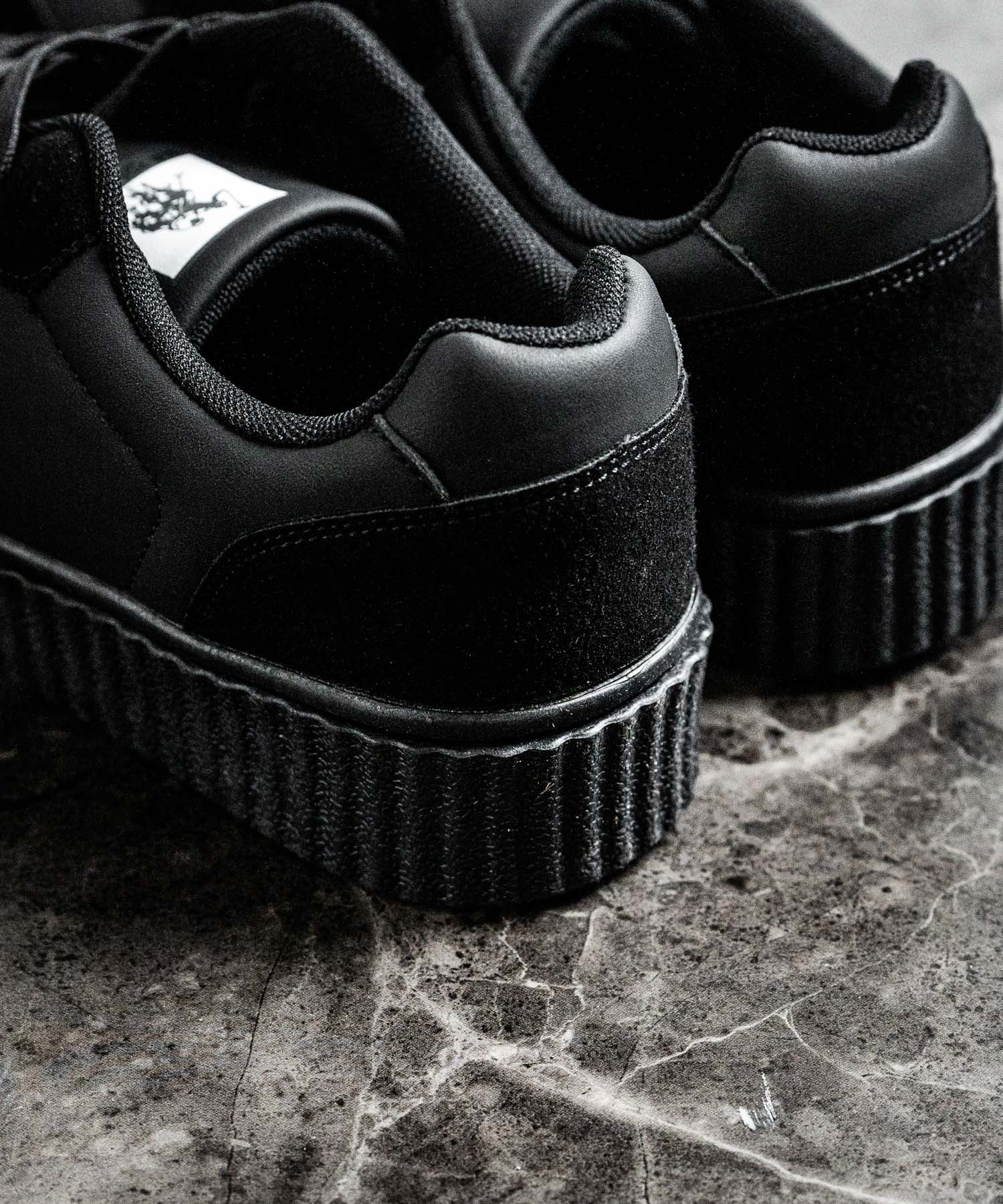 新色追加 U.S. POLO ASSN. ユーエスポロアッスン 厚底ボリュームソールコンビネーションレースアップスニーカー 14137