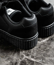 新色追加 U.S. POLO ASSN. ユーエスポロアッスン 厚底ボリュームソールコンビネーションレースアップスニーカー 14137