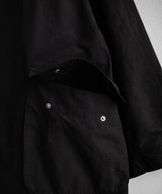 Audience オーディエンス 綿ナイロン高密度ポプリン M-90ロング丈スタンドネックモッズコート AUD7355 15252