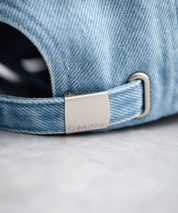 Calvin Klein カルバンクライン LOGO DENIM CAP ワンポイントロゴ刺繍デニムベースボールキャップ 15932