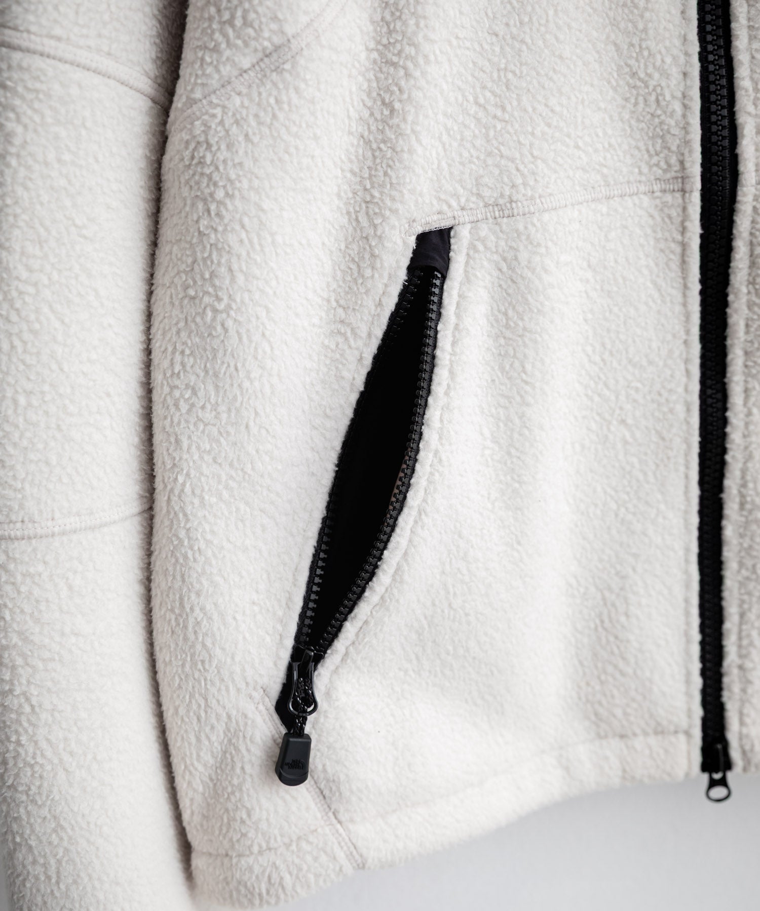 日本未展開モデル THE NORTH FACE ノースフェイス WHITE LABEL ホワイトレーベル TROMS FLEECE JACKET ショートボアフリースフーディージャケット 16565