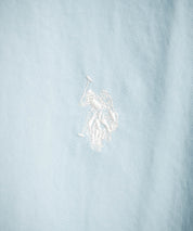 U.S. POLO ASSN. ユーエスポロアッスン W's ワンポイントロゴ刺繍ショート丈半袖気流シャツ 15637