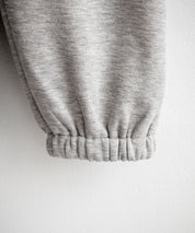 KANGOL カンゴール 別注コラボ裏起毛ワンポイントロゴ刺繍スウェットパンツ/セミワイドテーパードイージーパンツ 14629