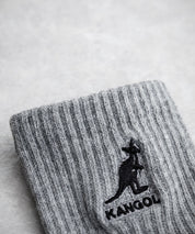 KANGOL カンゴール 3Pワンポイント刺繍クォーターソックス/靴下 15685