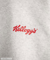 Kellogg's 別注コラボ オーバーサイズヴィンテージライクグラフィックプリント裏起毛スウェットトレーナー 15117