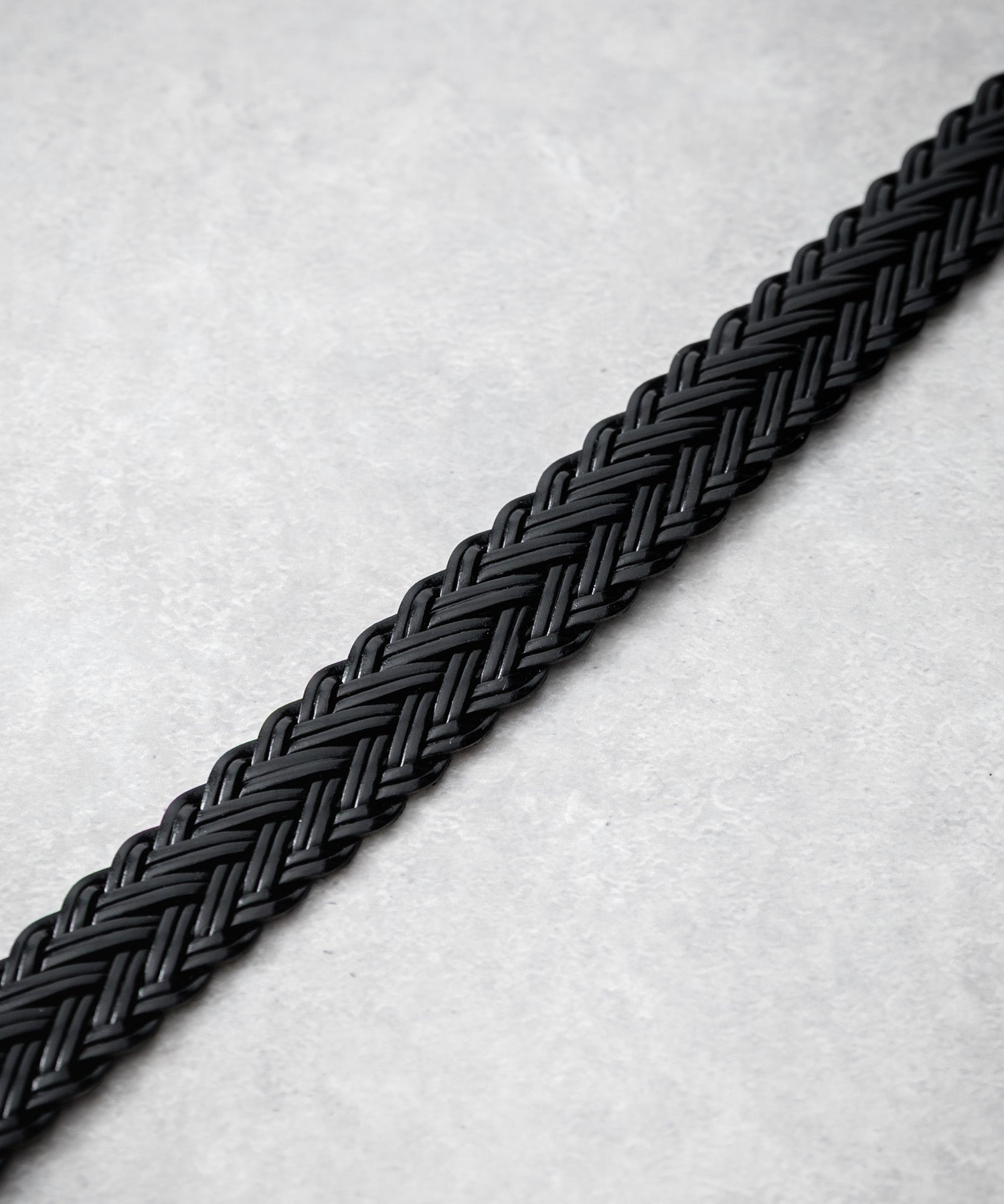 リアルレザー 本革 ラウンドバックルメッシュベルト 15731