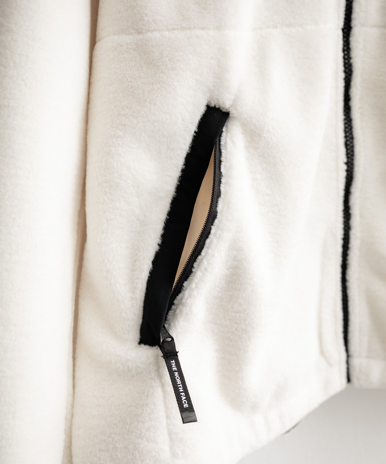 日本未展開モデル THE NORTH FACE ザ・ノースフェイス WHITE LABEL ホワイトレーベル RIMO FLEECE JACKET オーバーサイズスタンドカラーリモフリースジャケット 15528