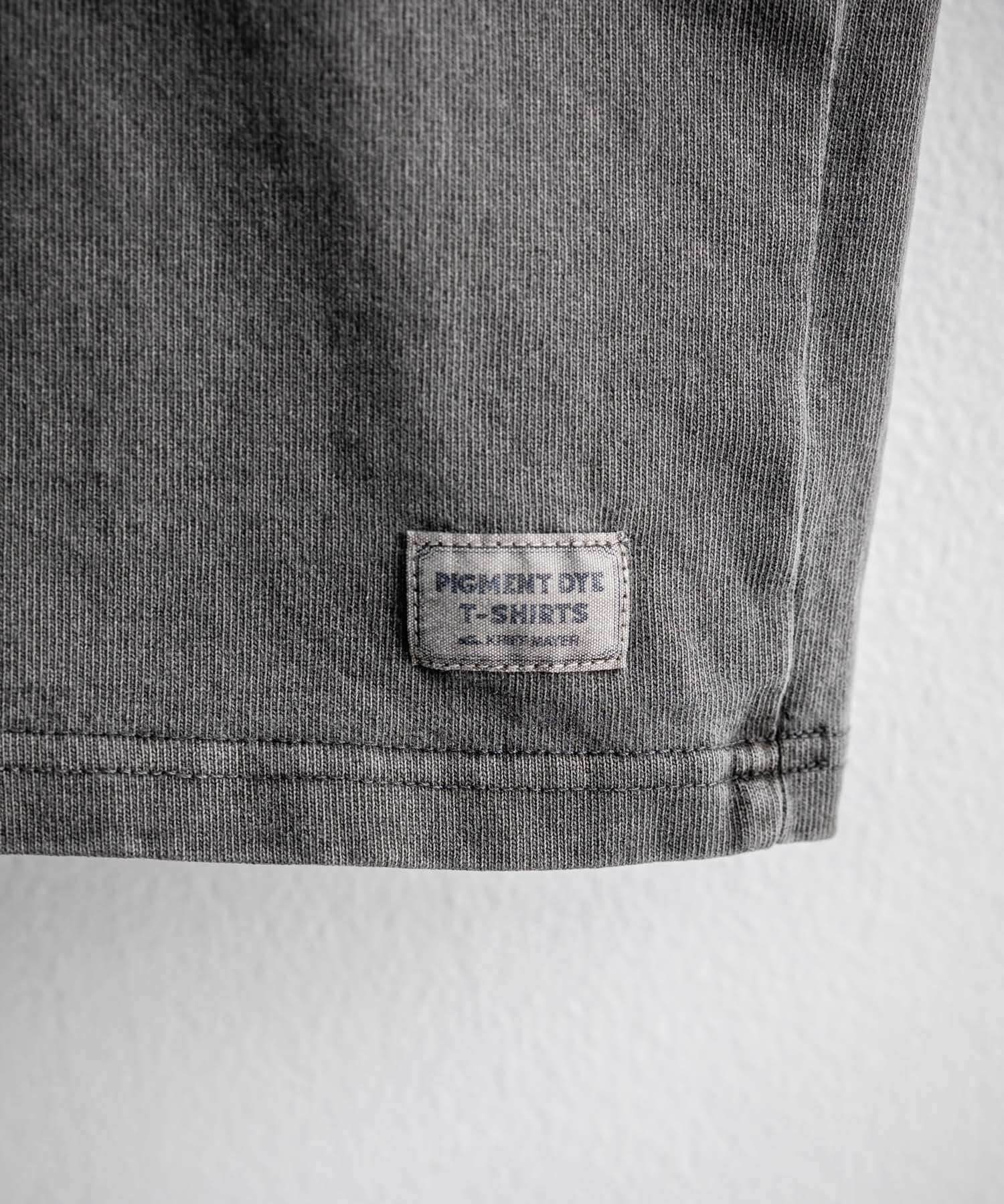 KRIFF MAYER クリフメイヤー オーバーサイズ ヘビーオンス天竺 ピグメント加工 フットボール七分袖Tシャツ 2435808