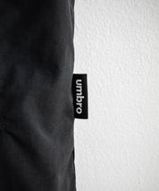 UMBRO アンブロ 別注コラボ ルーズシルエット裏メッシュスタンドネックワンポイントロゴ刺繍ナイロンベスト セットアップ可能