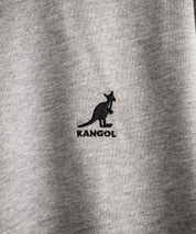新色追加 KANGOL カンゴール 別注コラボ 裏起毛ロゴ刺繍ハーフジップ 13840