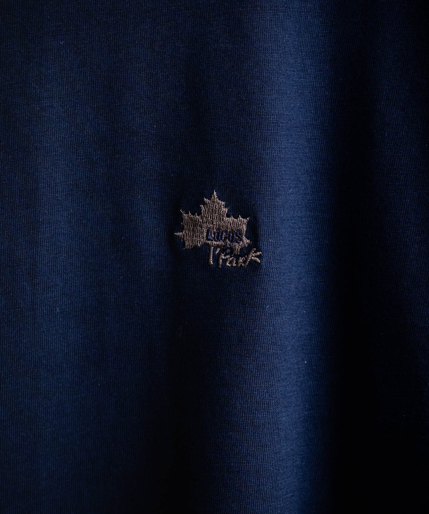 LOGOS ロゴス 吸汗速乾 スパイラルヤーンワンポイントロゴ刺繍半袖Tシャツ 15814