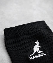 KANGOL カンゴール W's 3P クルー丈スクールリブソックス/ワンポイント刺繍靴下 15687