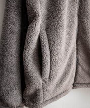 日本未展開モデル THE NORTH FACE ザ・ノースフェイス WHITE LABEL ホワイトレーベル COMFY ALPHA FLEECE ZIP UP ワンポイントロゴ刺繍ボアジャケット 15367