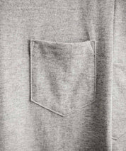 Upscape Audience アップスケープオーディエンス 日本製 国産ビッグサイズリメイクUSAファブリックポケット付き半袖Tシャツ AUD6739 16035