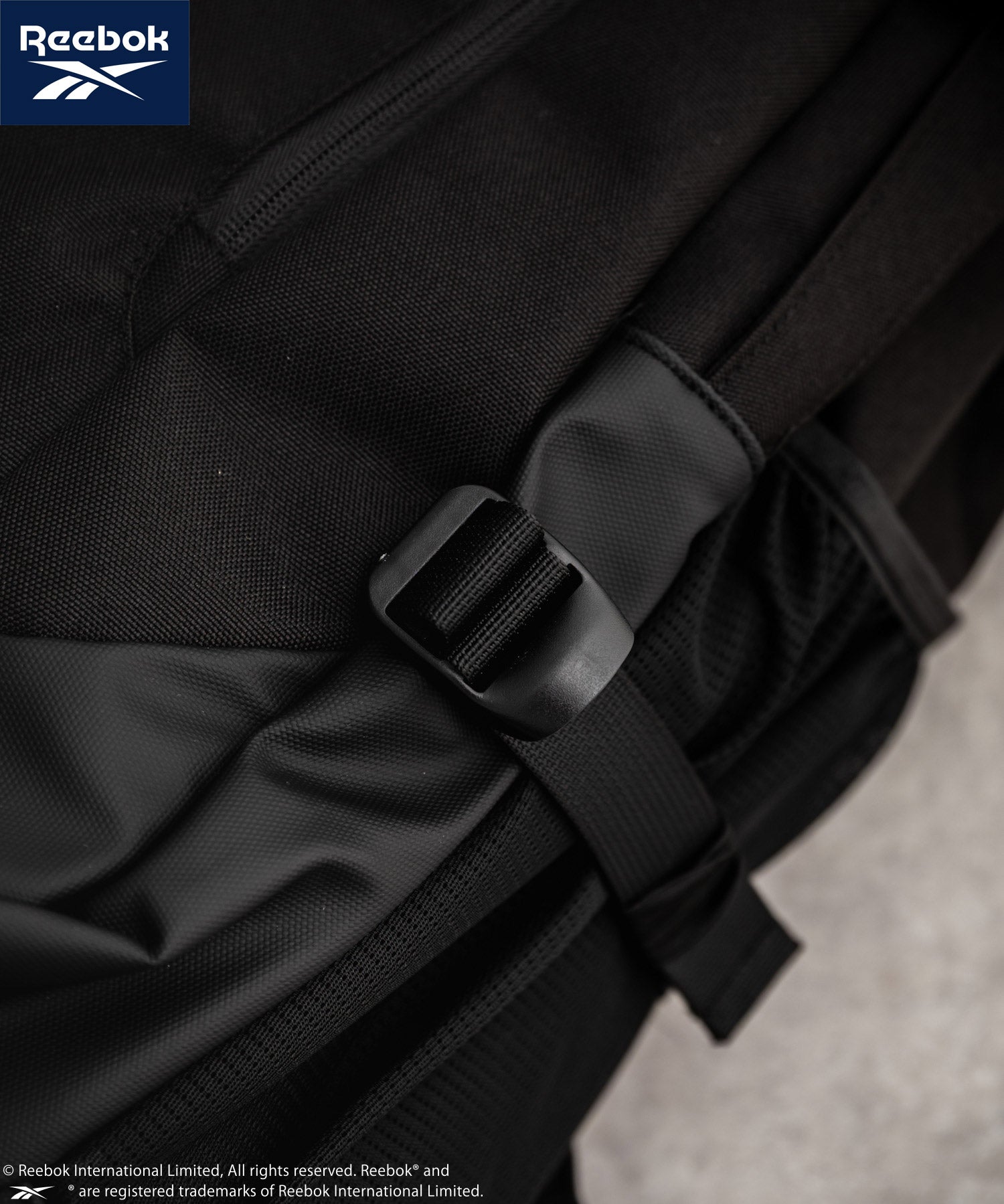 Reebok リーボック ワンポイントロゴ刺繍バックパック/A4収納可能大容量リュック 14840
