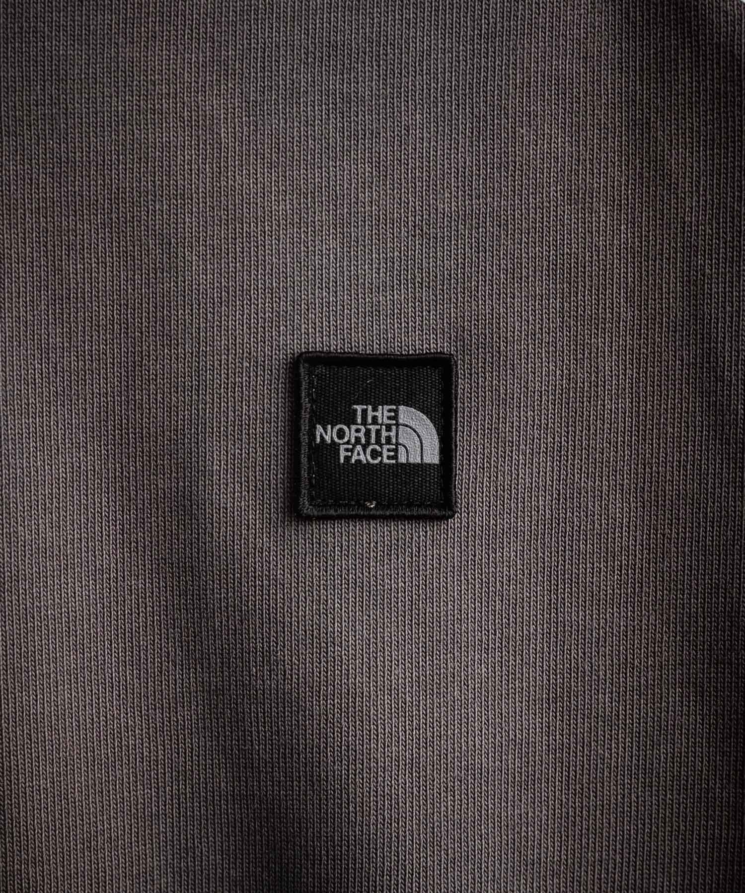 日本未展開モデル THE NORTH FACE ザ・ノースフェイス WHITE LABEL ホワイトレーベル MINI BOX STITCH SWEATSHIRTS オーバーサイズミニボックスロゴ刺繍ステッチスウェット 15064