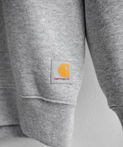 Carhartt カーハート MIDWEIGHT CREW NECK SWEAT/オーバーサイズ裏起毛ワンポイントロゴ長袖トレーナー 16474
