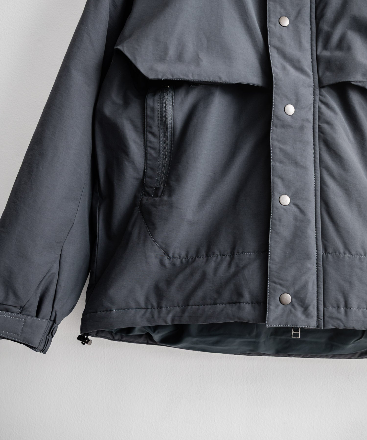 Audience オーディエンス 60/40クロス Sorona Dupont 中綿ロガーマウンテンパーカー/ナイロンフードジャケット AUD7348 14895