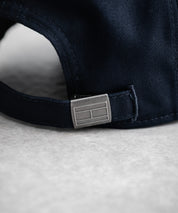 TOMMY HILFIGER トミーヒルフィガー Am Tonal Hilfiger Logo Cap ワンポイントロゴ刺繍6パネルキャップ 16103