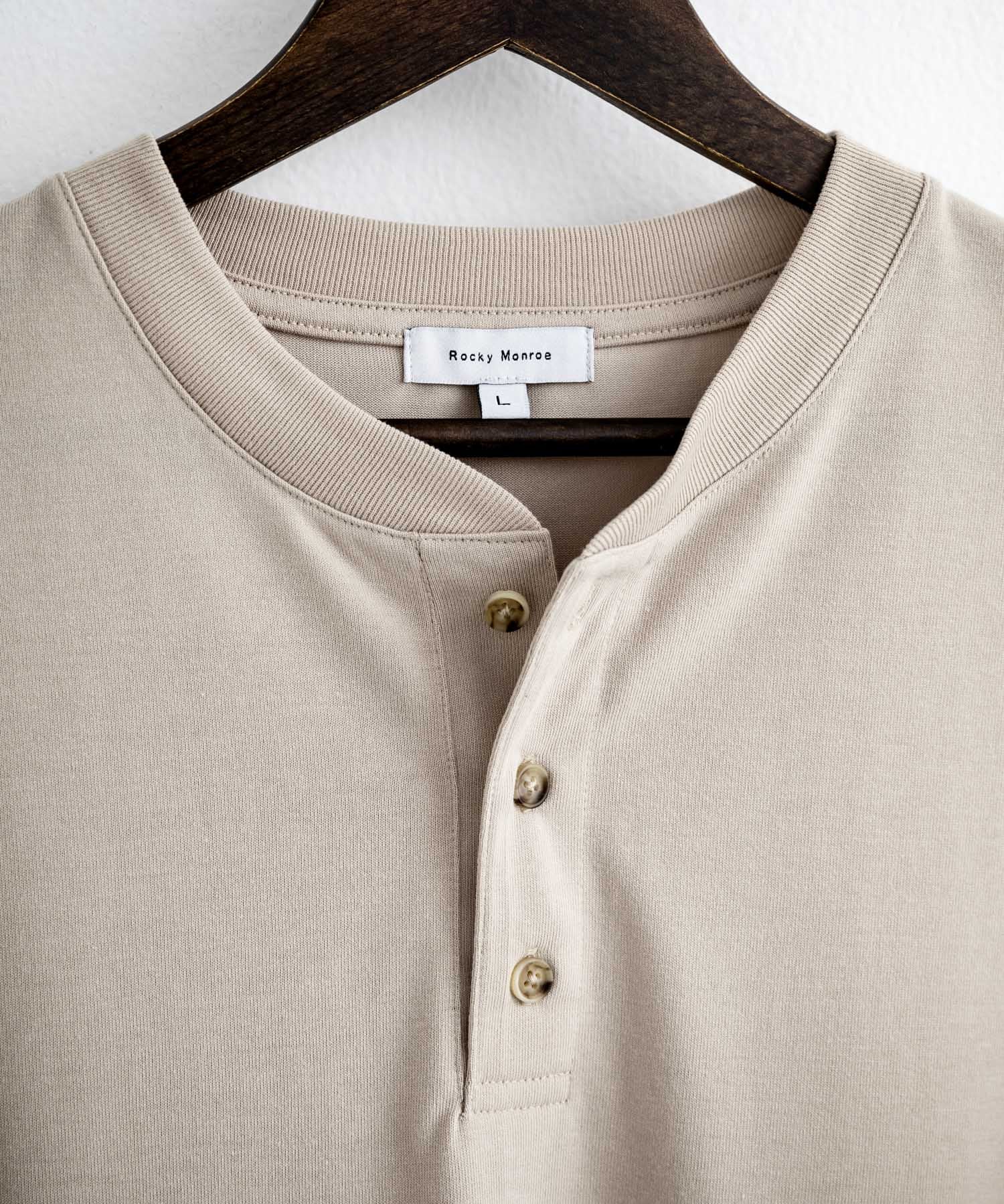 AIR TEC+ 接触冷感・遮熱・UVカット 多機能ヘンリーネック半袖Tシャツ 15428