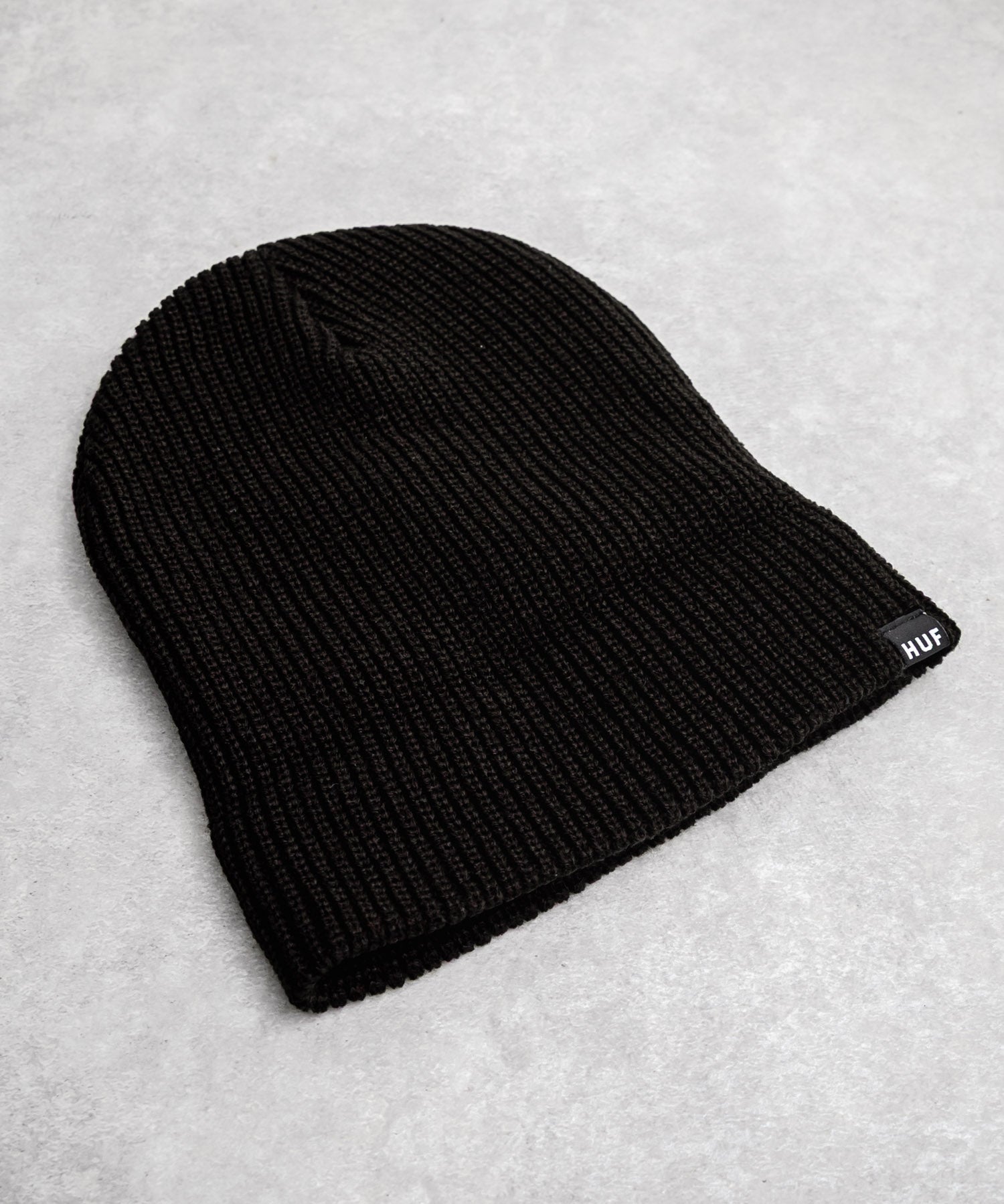HUF ハフ USUAL CUFF BEANIE ワンポイントフラッグラベルニット帽/ビーニー 15023