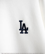 MLB メジャーリーグベースボール NYY LAD SD 別注 オーバーサイズ裏起毛クルーネックスウェット/ワンポイントロゴ刺繍長袖トレーナー 16319