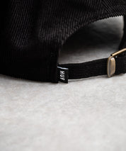 HUF ハフ OG CORDUROY 6-PANEL CV HAT ワンポイントロゴ刺繍コーデュロイキャップ 15022