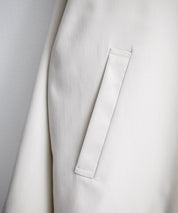 オーバーサイズTRストレッチスタンドカラージャケット ジップアップショートブルゾン 14120