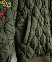 YOIDORE 酔いどれ スーベニア刺繍キルティング2wayリバーシブルジャケット 14890