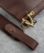 Butler Verner Sails バトラーバーナーセイルズ 日本製 国産ヌメ革レザー捻りシャックルミニショルダーバッグ JA-1713-2 4064