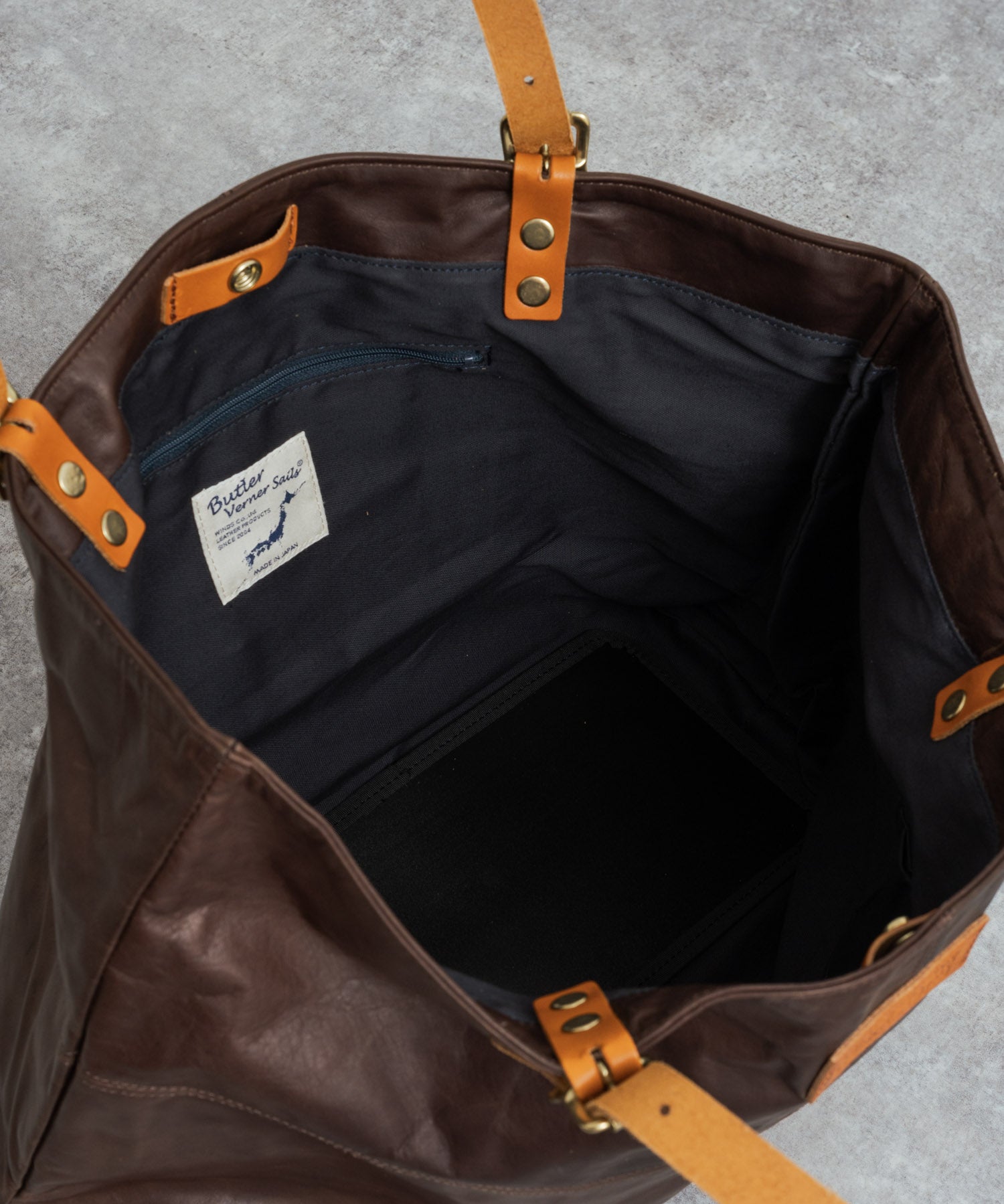 Butler Verner Sails バトラーバーナーセイルズ 日本製 国産 ポニープルアップビッグトート JA-1387-2 12317