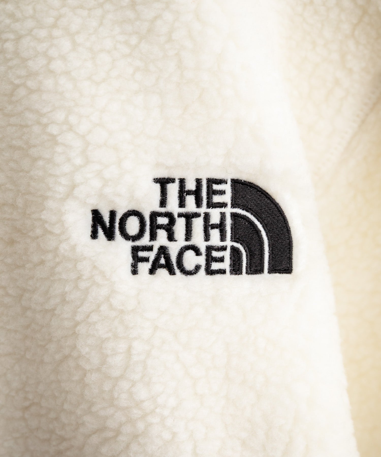 日本未展開モデル THE NORTH FACE ザ・ノースフェイス WHITE LABEL ホワイトレーベル 韓国限定 SHERPA FLEECE JACKET1 オーバーサイズワンポイントロゴ刺繍ボアジャケット 14659