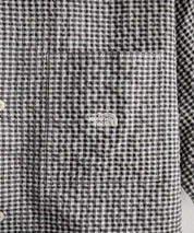 THE NORTH FACE ザ・ノースフェイス M'S TRAVELER CHECK S/S SHIRTS ワンポイントロゴ刺繍ギンガムチェック柄半袖シャツ 16021