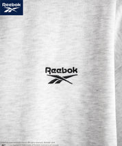 Reebok リーボック オーバーサイズ裏起毛ワンポイントロゴ刺繍クルートレーナー 14871