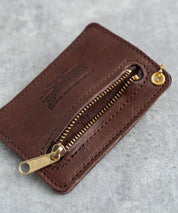 Butler Verner Sails バトラーバーナーセイルズ 日本製 ZIP付馬革パスケース JA-1182　11041