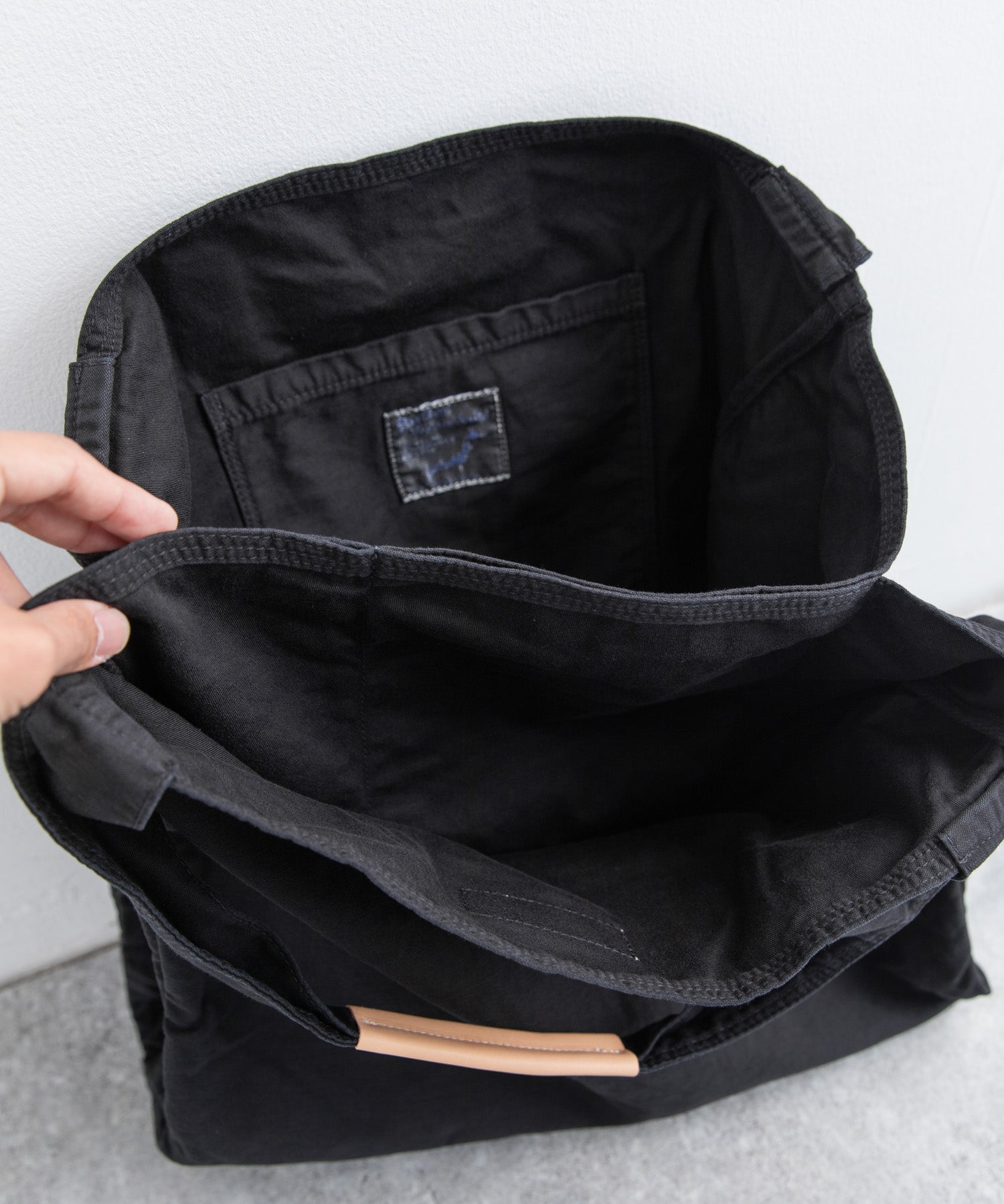 Butler Verner Sails バトラーバーナーセイルズ 日本製 国産 反応染めムラ糸キャンバスビッグトート JA-2050-2 11032