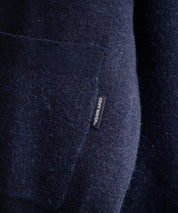 KRIFF MAYER クリフメイヤー オーバーサイズ龍虎刺繍もちのびV長袖ネックニットカーディガン 2623100 16539