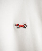 PENNEYS 別注コラボFOXワッペン刺繍鹿の子半袖ポロシャツ 15619