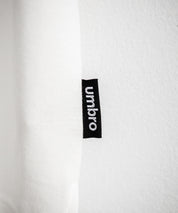 UMBRO アンブロ 別注コラボ オーバーサイズ鹿の子ワンポイントロゴ刺繍半袖ポロシャツ