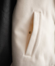 日本未展開モデル WHITE LABEL THE NORTH FACE VARSITY HEAT JACKET オーバーサイズフェイクレザー切替スタジャン/ブルゾン 15555