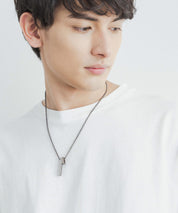 チャーム付きデザインチェーン合金ネックレス 11630