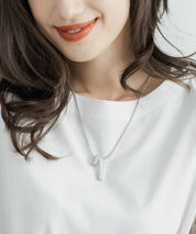 チャーム付きデザインチェーン合金ネックレス 11630