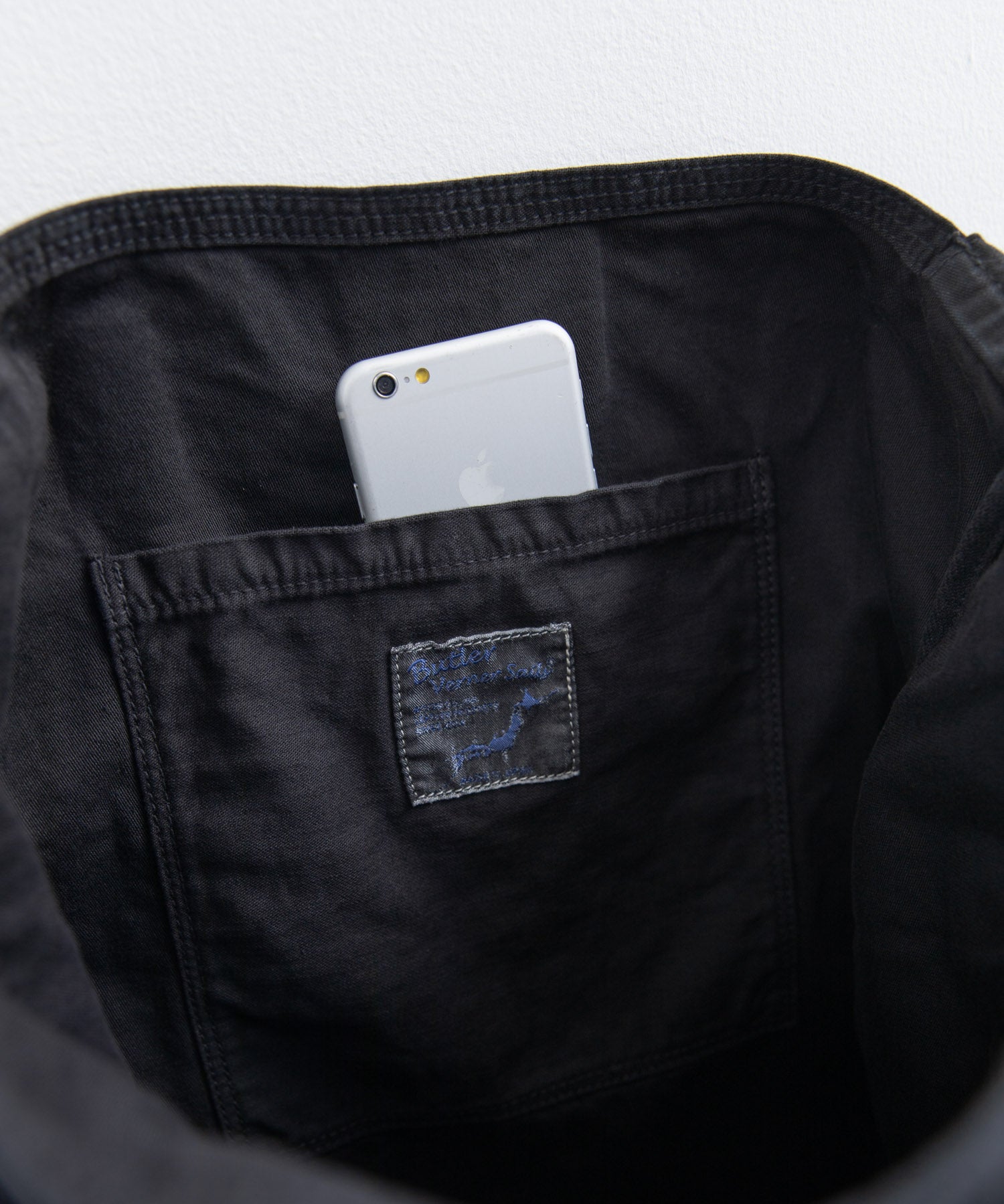 Butler Verner Sails バトラーバーナーセイルズ 日本製 国産 反応染めムラ糸キャンバスビッグトート JA-2050-2 11032