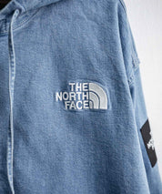 日本未展開モデル THE NORTH FACE WHITE LABEL ホワイトレーベル ザ・ノースフェイス BRIS DENIM JACKET デニムパーカー/デニムジャケット 16380