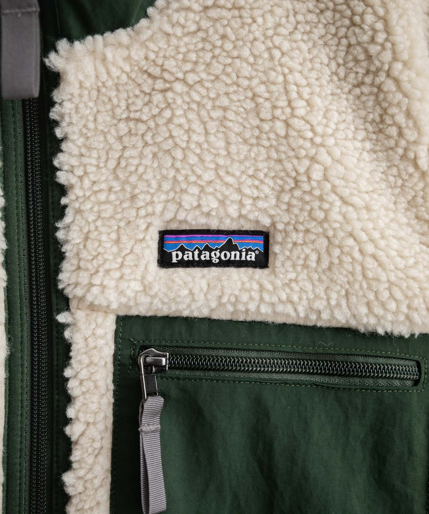 Patagonia パタゴニア M S CLASSIC RETRO X JKT スタンドネックフリースジャケット/ボアジャケット 16386