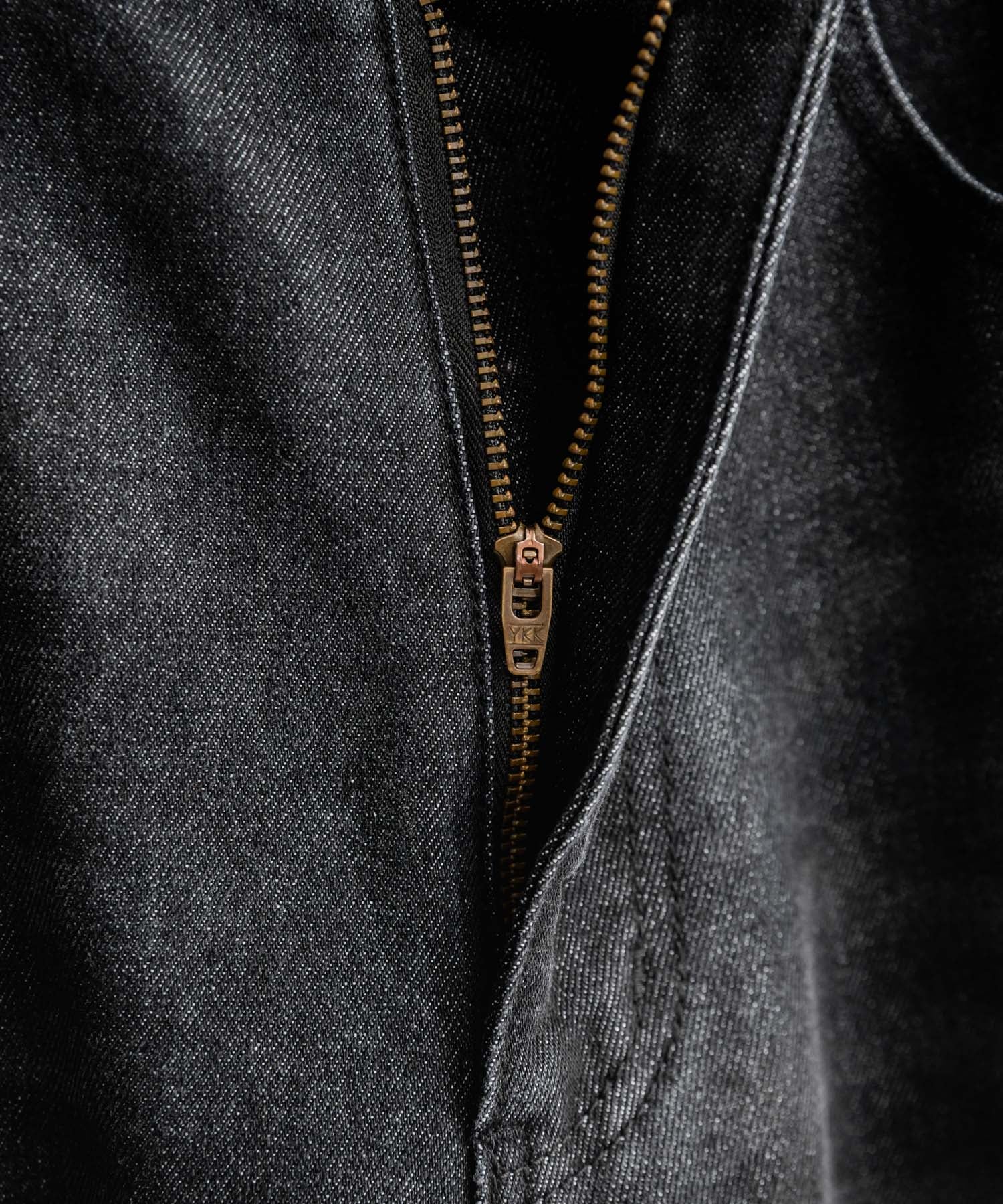 ルーズシルエットセミフレアワイドデニムパンツ 15376