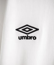 UMBRO アンブロ 別注コラボ オーバーサイズサイドライントラックワンポイントロゴ刺繍クルーネック半袖Tシャツ
