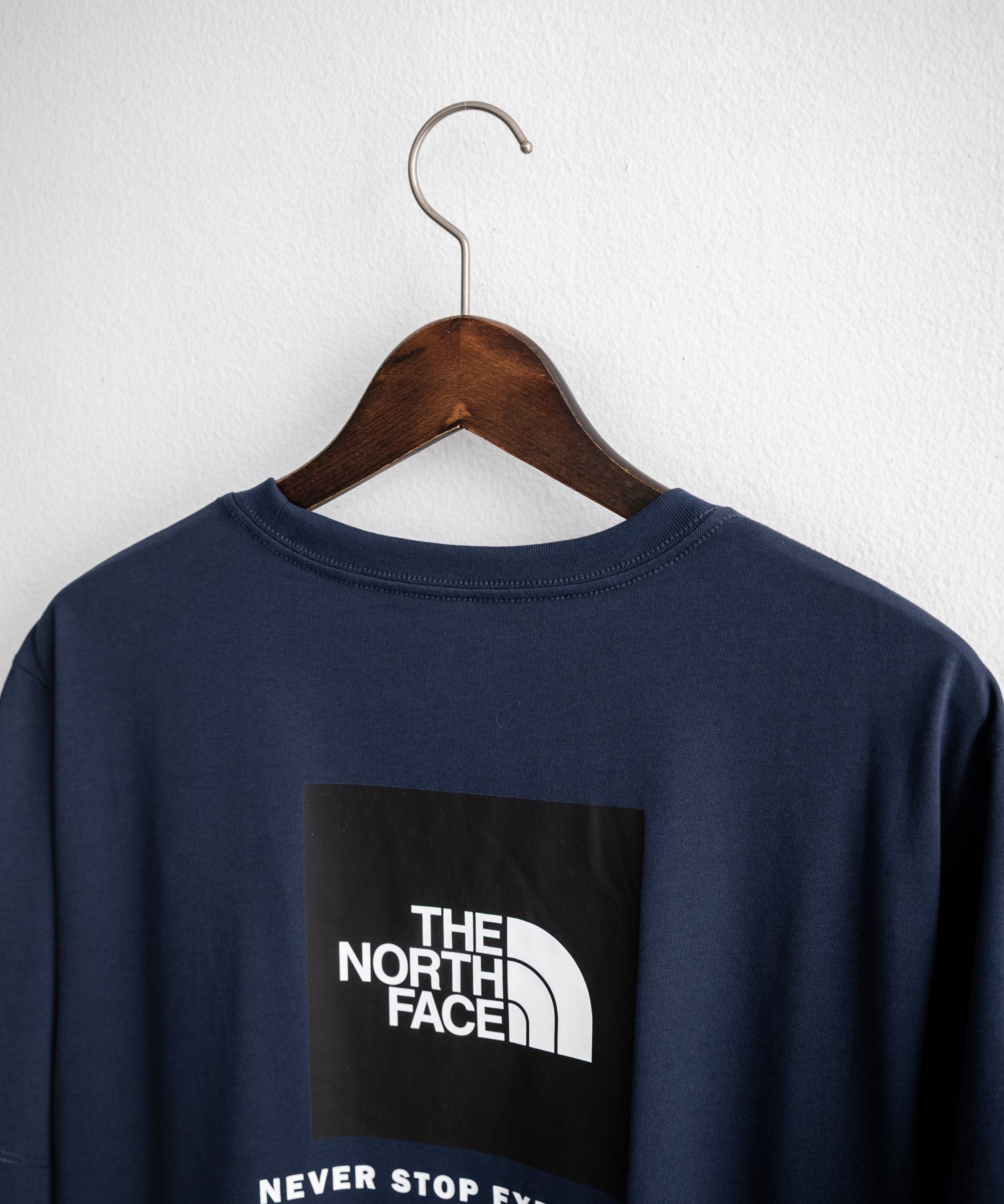 THE NORTH FACE ザ・ノースフェイス EVO BOX NSE REG SS TEE バックプリントクルーネック半袖Tシャツ 16068