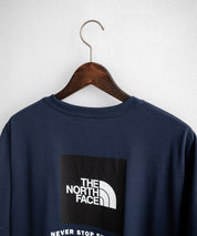 THE NORTH FACE ザ・ノースフェイス EVO BOX NSE REG SS TEE バックプリントクルーネック半袖Tシャツ 16068